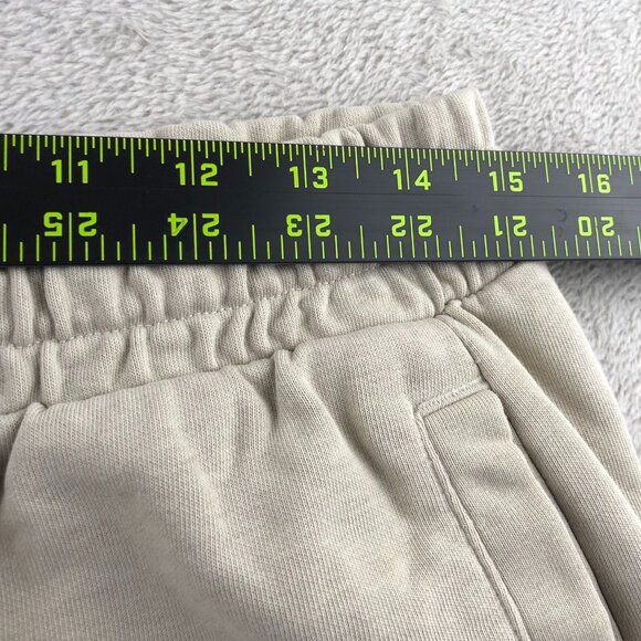 Gymshark Womens Jogger Pants Medium Beige Elastic Waist Pull On Casual Classic - Picture 4 of 15